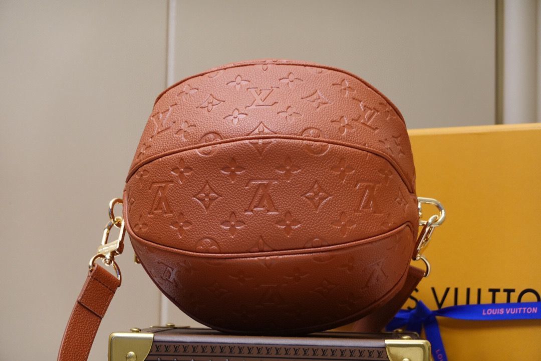 Louis Vuitton NBA Ball in Basket Shoulder Bag M57974 Brown