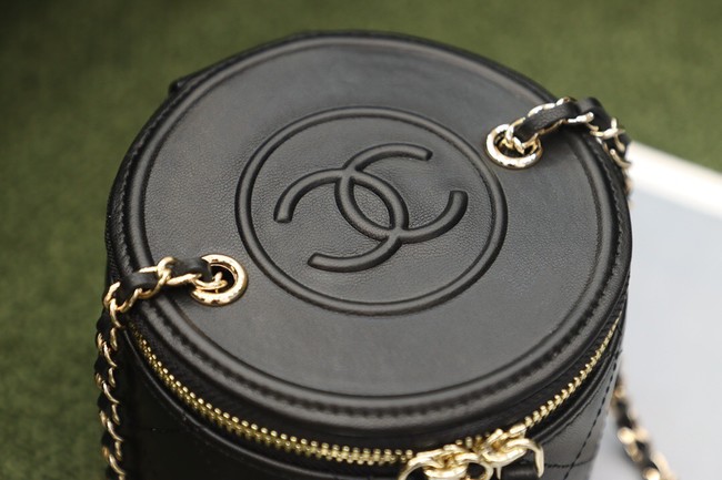 Chanel Original mini classic chain box handbag SS2021 black