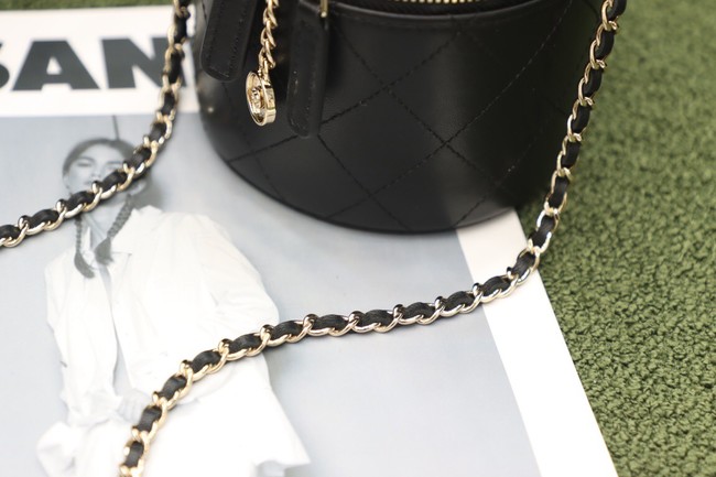 Chanel Original mini classic chain box handbag SS2021 black