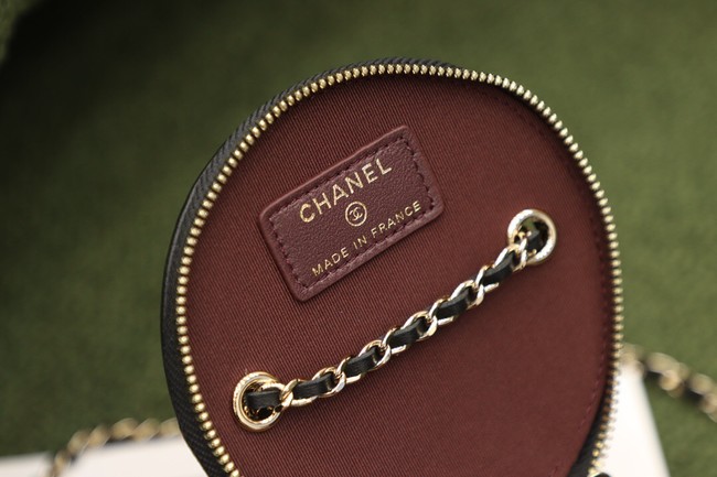 Chanel Original mini classic chain box handbag SS2021 black