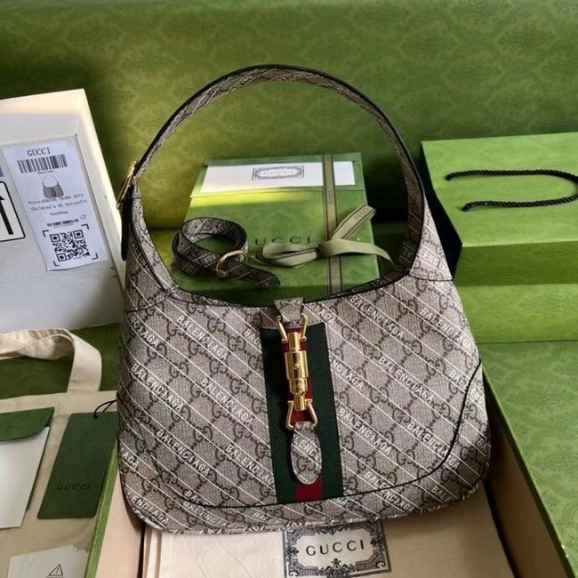 Gucci The Hacker Project small Jackie 1961 bag 636706 Beige