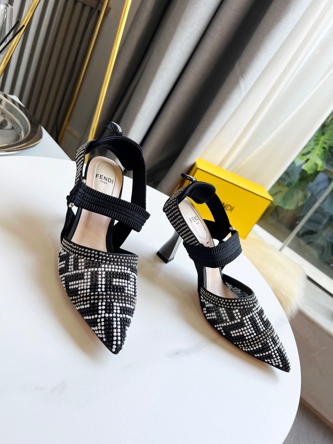 Fendi Shoes 91043-3 Heel height 8CM