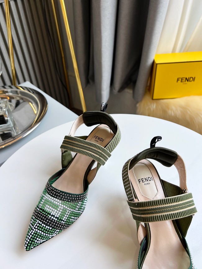 Fendi Shoes 91044-1 Heel height 5CM