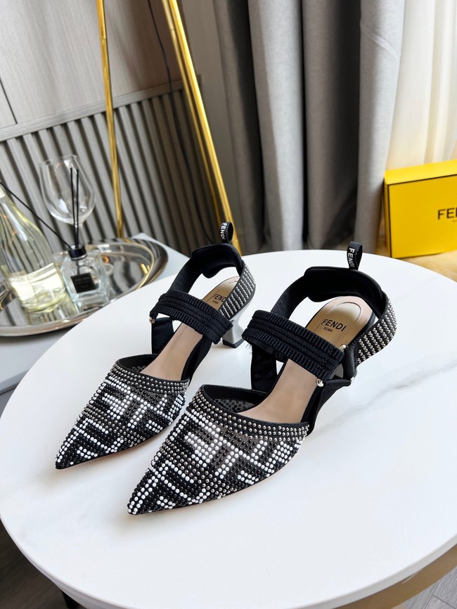 Fendi Shoes 91044-3 Heel height 5CM