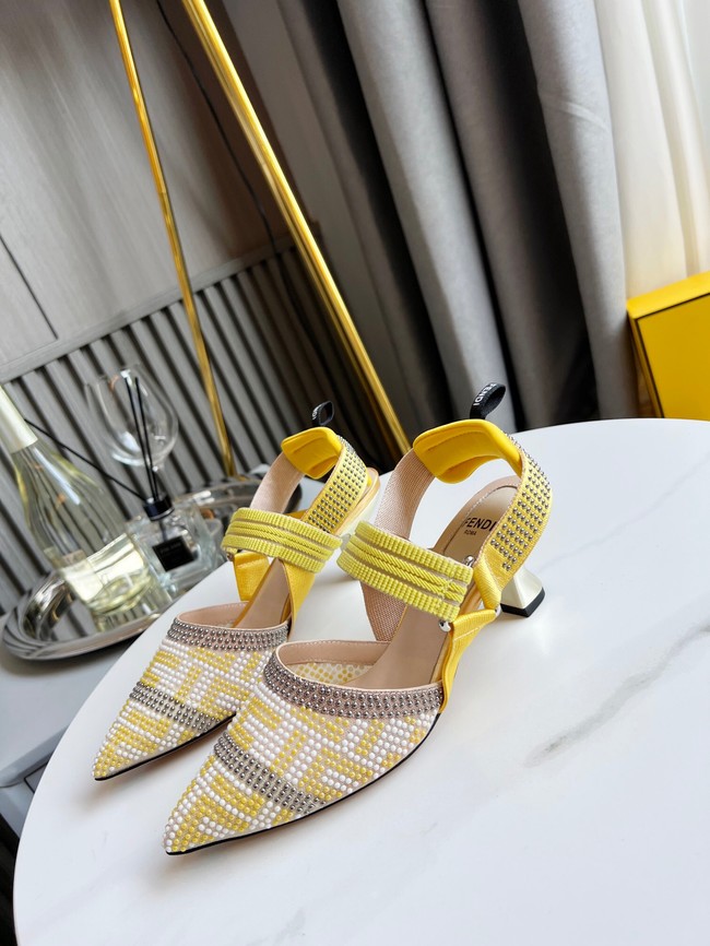 Fendi Shoes 91044-4 Heel height 5CM