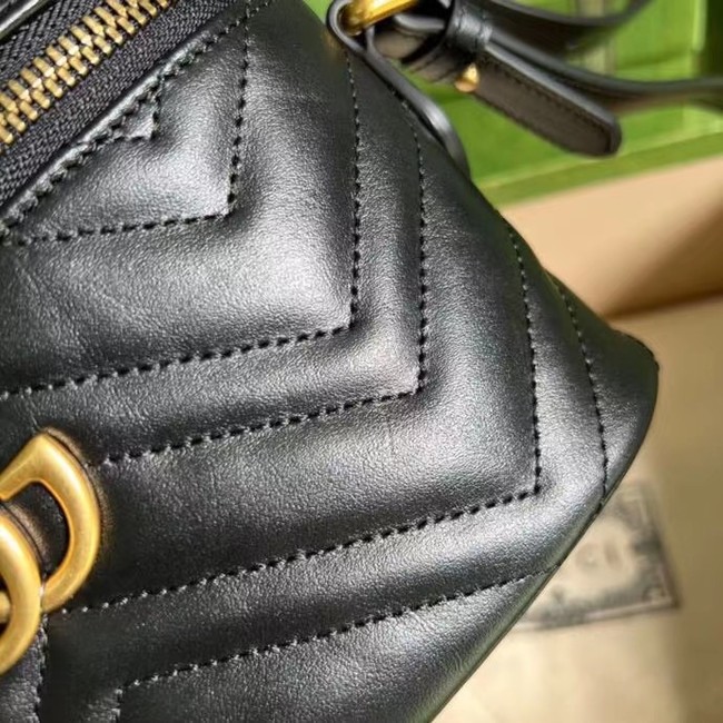 Gucci GG Marmont mini bag 672253 black