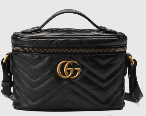 Gucci GG Marmont mini bag 672253 black