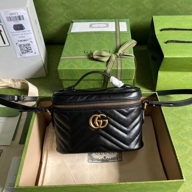 Gucci GG Marmont mini bag 672253 black