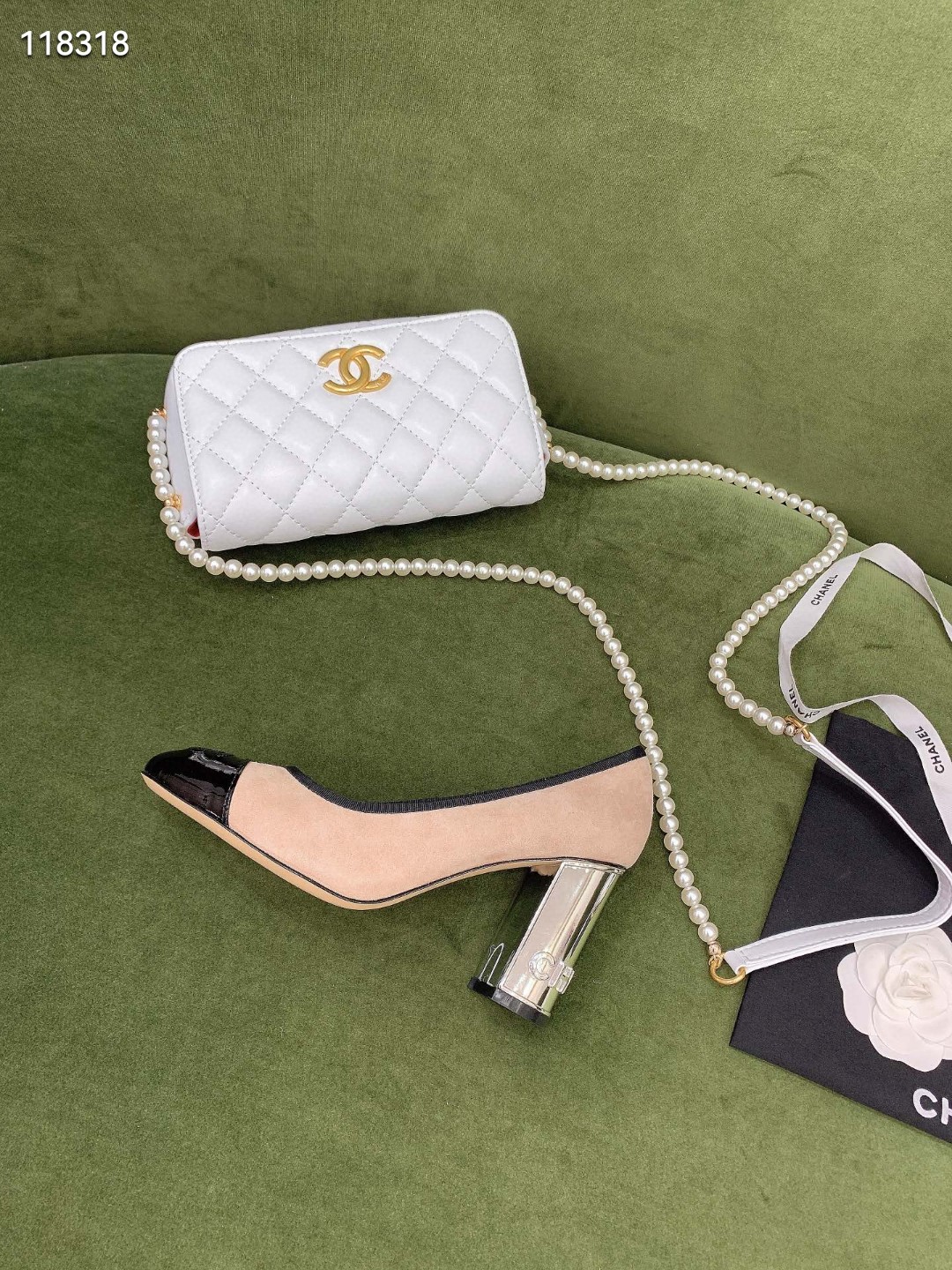 Chanel Shoes CH2866SJ-2 Heel height 8CM