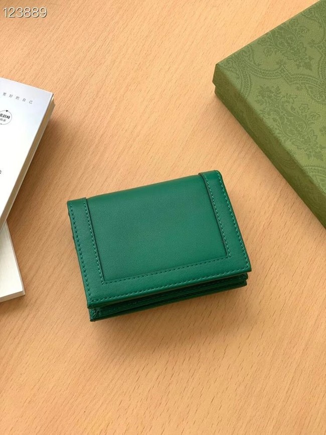 Gucci Diana card case wallet 658244 green