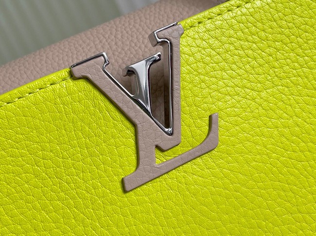 Louis Vuitton CAPUCINES BB M48865 Lemon&light gray
