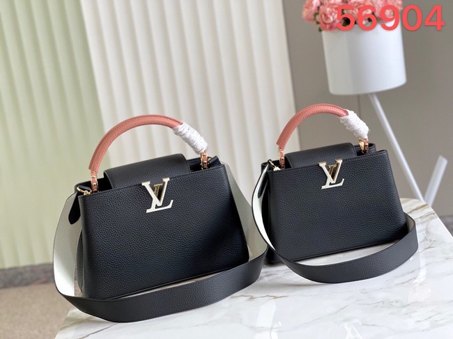 Louis Vuitton CAPUCINES BB M48865 black&pink