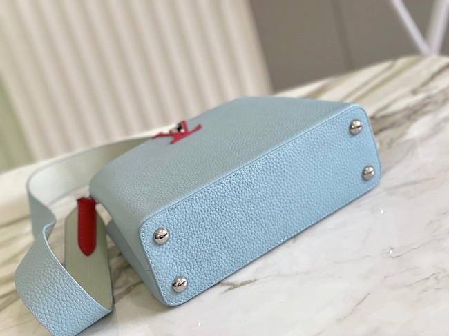 Louis Vuitton CAPUCINES BB M48865 sky blue&white