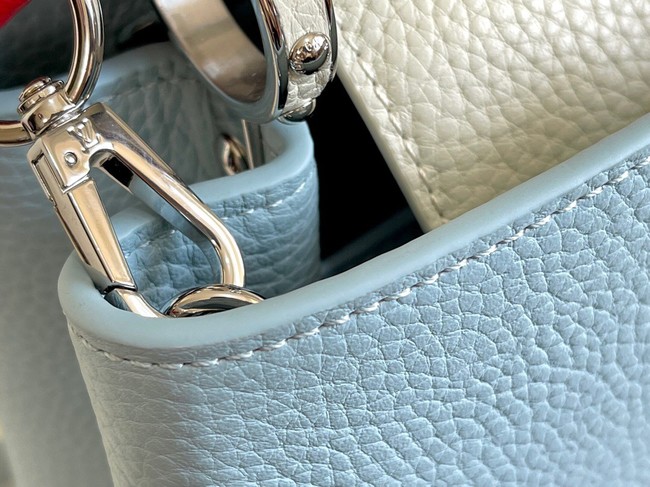Louis Vuitton CAPUCINES BB M48865 sky blue&white