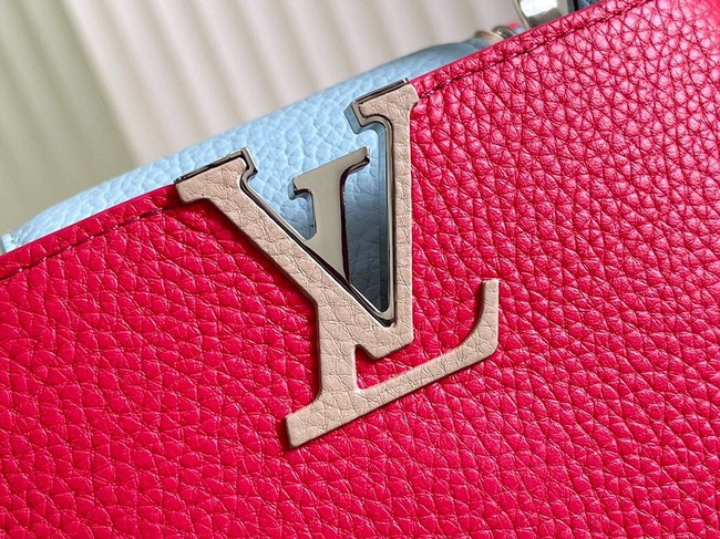 Louis Vuitton CAPUCINES MINI M59205 red&sky blue