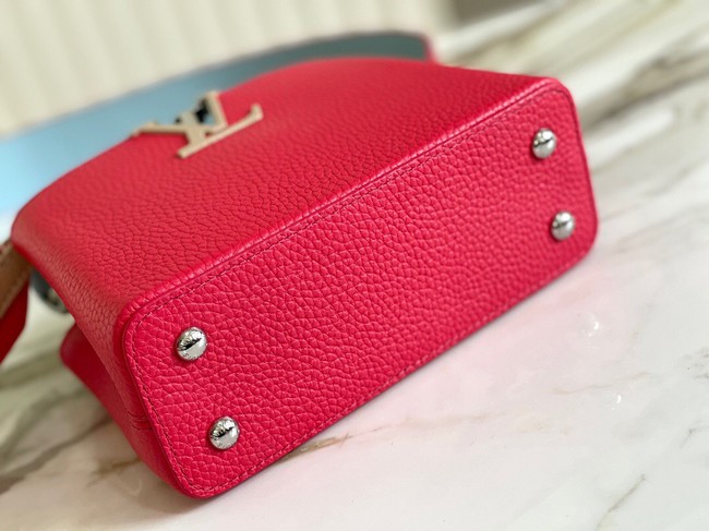 Louis Vuitton CAPUCINES MINI M59205 red&sky blue