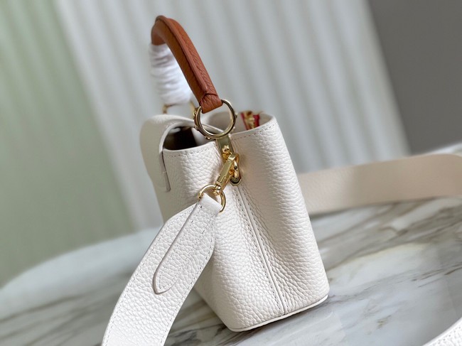 Louis Vuitton CAPUCINES MINI M59205 white&brown