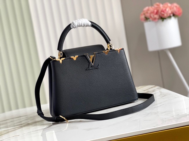 Louis Vuitton CAPUCINES MM M59065 BLACK