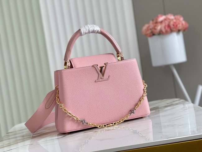 Louis Vuitton CAPUCINES MM M59065 pink