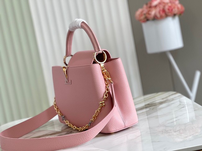 Louis Vuitton CAPUCINES MM M59065 pink