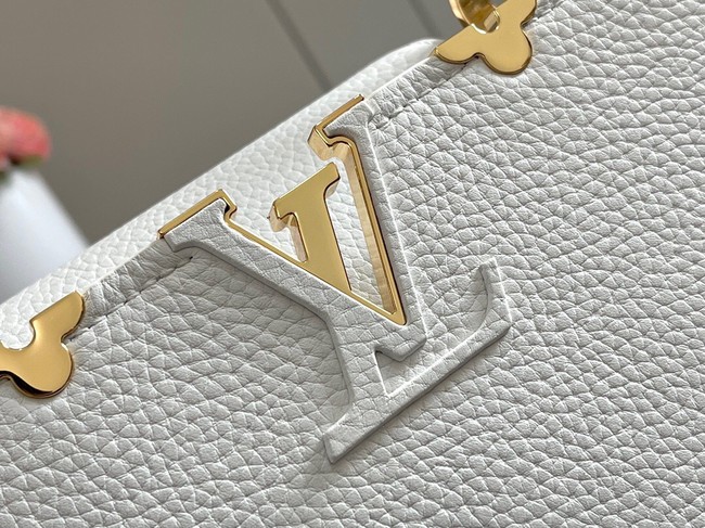 Louis Vuitton CAPUCINES PM M56904 white