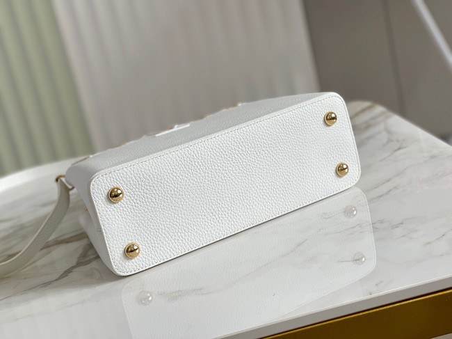 Louis Vuitton CAPUCINES PM M56904 white