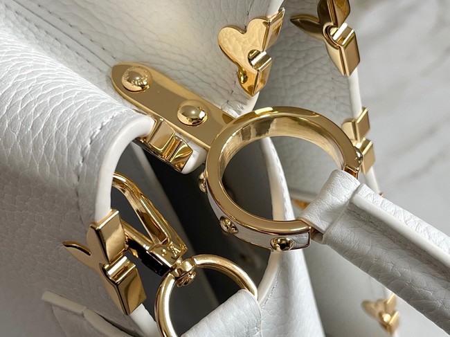 Louis Vuitton CAPUCINES PM M56904 white
