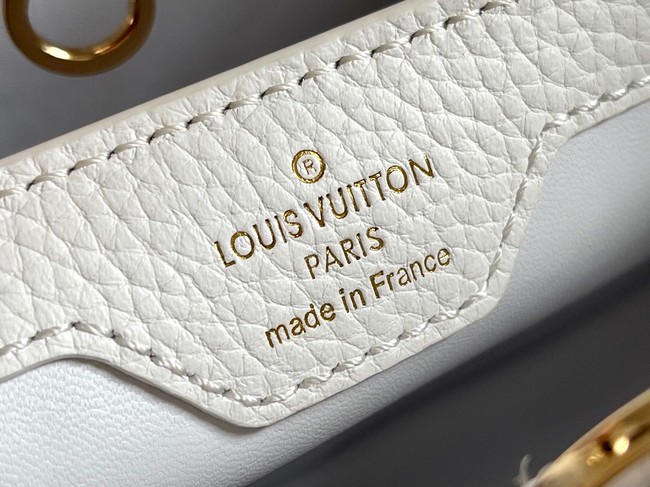 Louis Vuitton CAPUCINES PM M56904 white