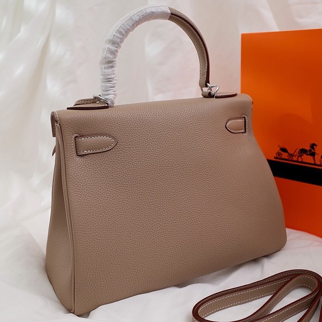 Hermes Kelly Shoulder Bag Original TOGO Leather KY3255 apricot