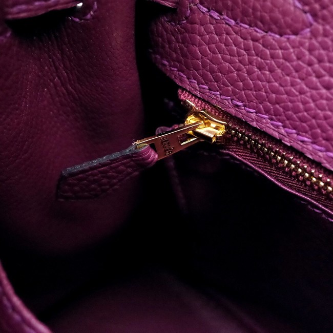 Hermes Kelly Shoulder Bag Original TOGO Leather KY3255 purple