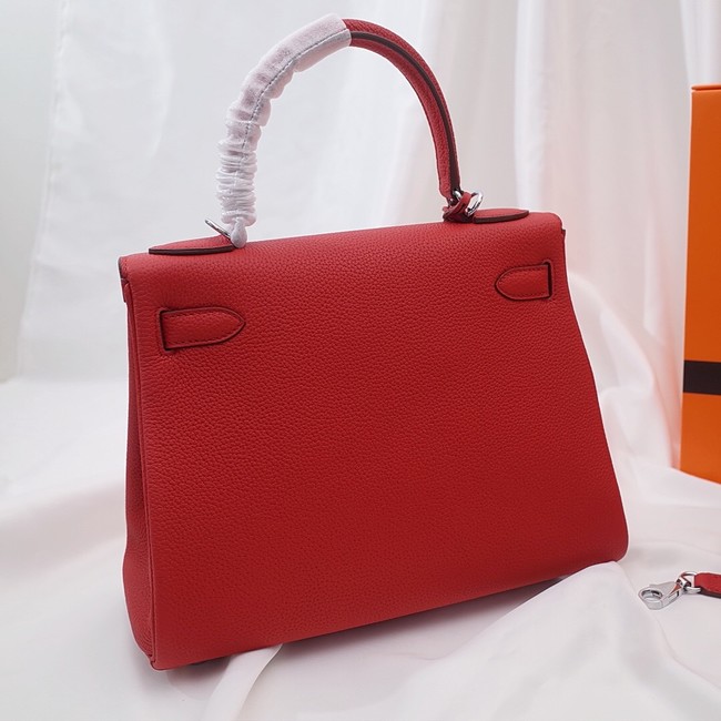 Hermes Kelly Shoulder Bag Original TOGO Leather KY3255 red