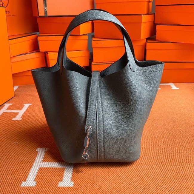 Hermes Picotin Lock Bags Original togo Leather PL3388 Almond green