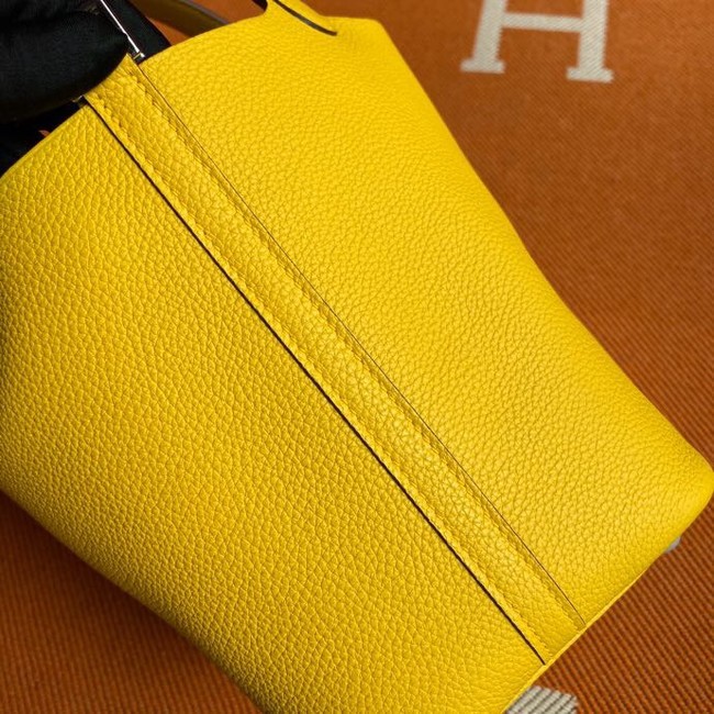 Hermes Picotin Lock Bags Original togo Leather PL3388 lemon