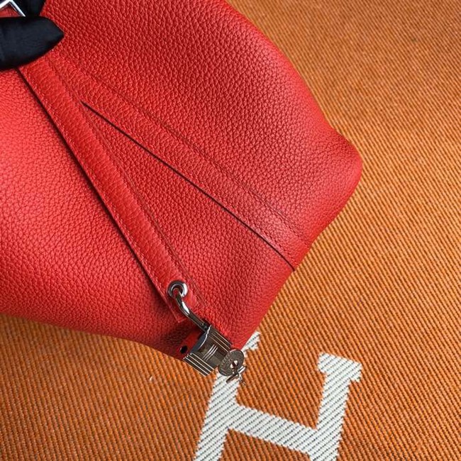 Hermes Picotin Lock Bags Original togo Leather PL3388 red
