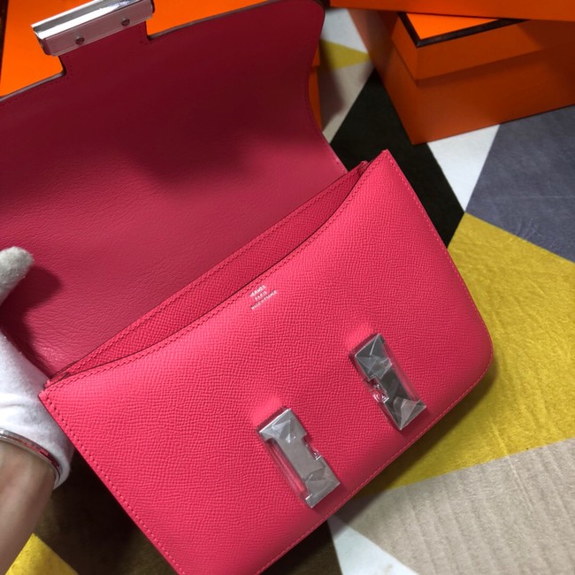 Hermes Original Espom Leather Constance Bag 5333 Lipstick Pink