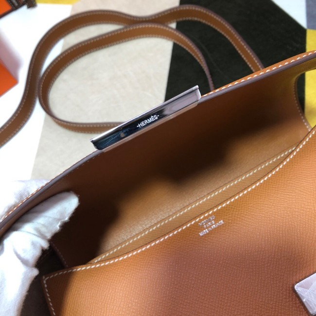 Hermes Original Espom Leather Constance Bag 5333 brown