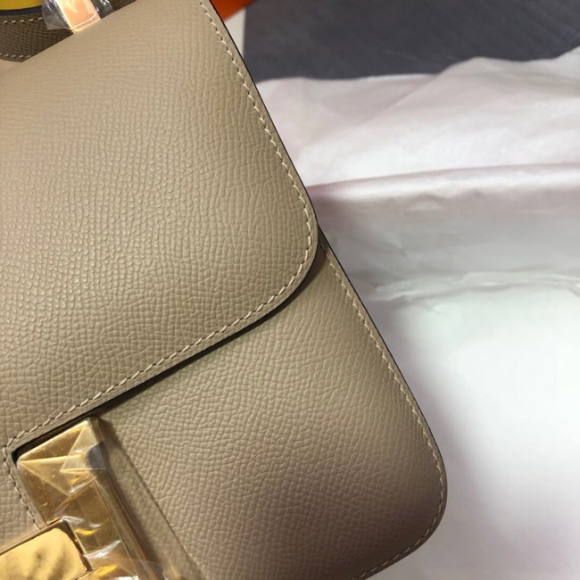 Hermes Original Espom Leather Constance Bag 5333 light gray