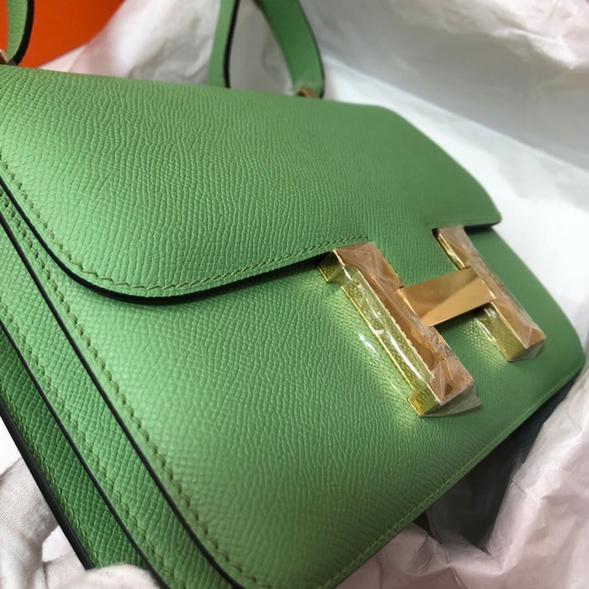Hermes Original Espom Leather Constance Bag 5333 light green