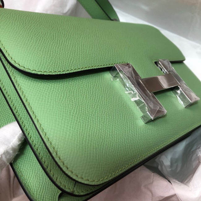 Hermes Original Espom Leather Constance Bag 5333 light green