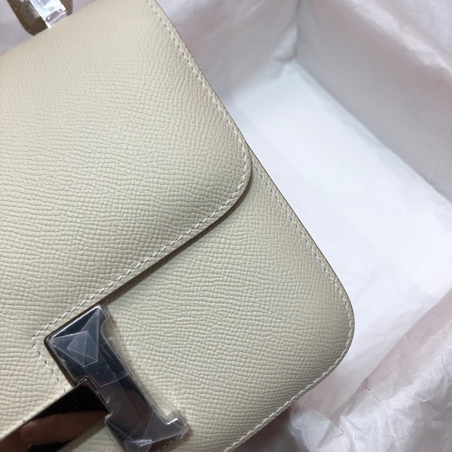 Hermes Original Espom Leather Constance Bag 5333 white