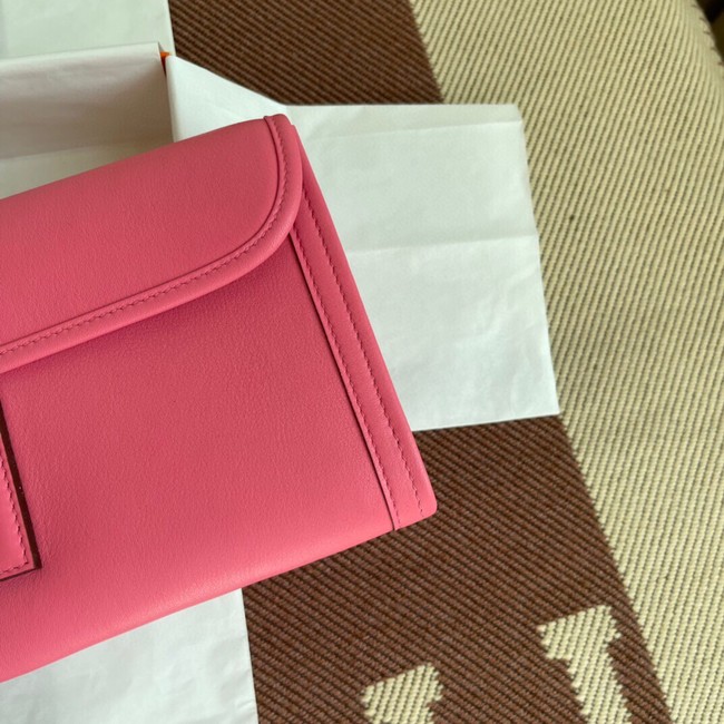 Hermes Original jige swift Leather Clutch 37088 cherry blossoms