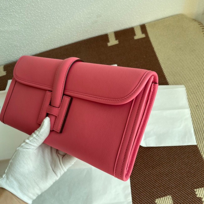 Hermes Original jige swift Leather Clutch 37088 cherry blossoms