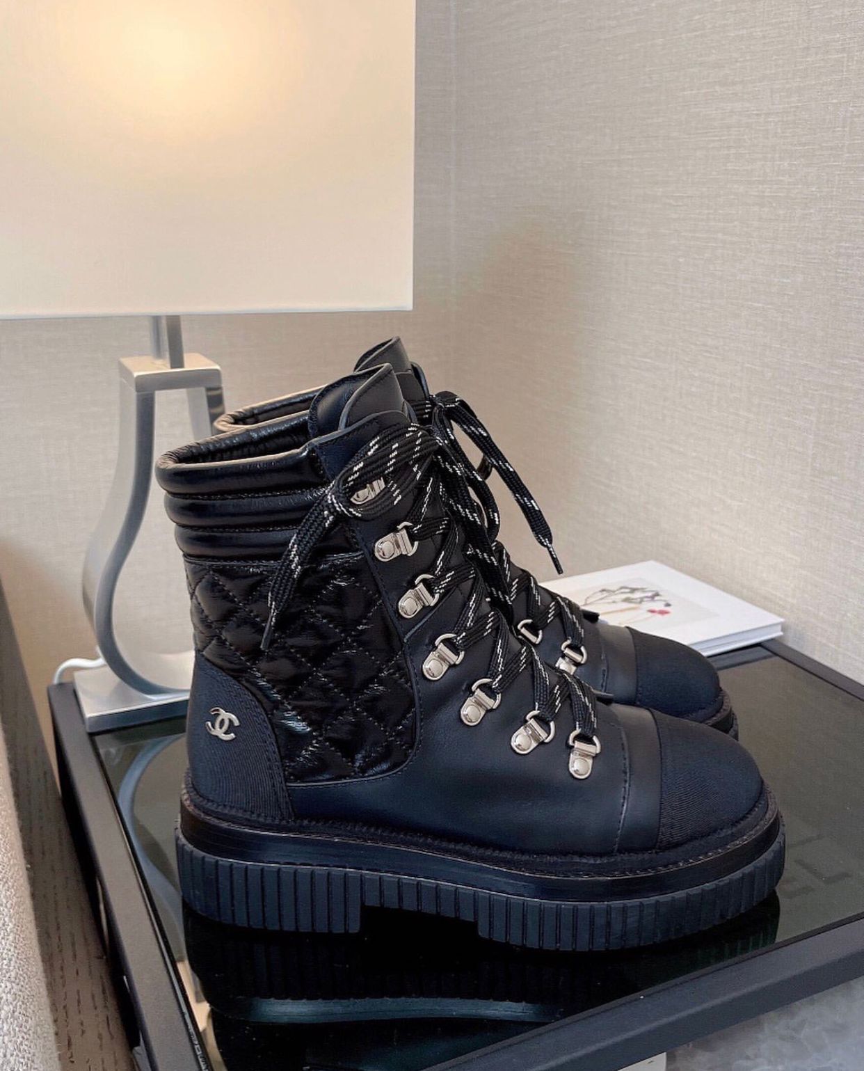 Chanel Boots Shoes CH28801 Black