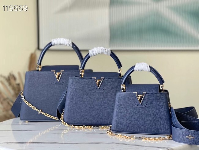 Louis Vuitton CAPUCINES MINI M59065 Navy Blue
