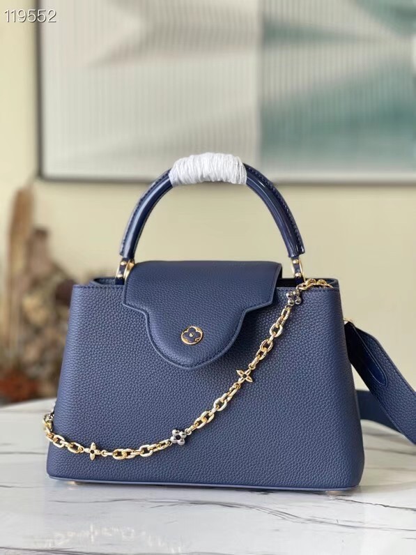 Louis Vuitton CAPUCINES MM M59209 Navy Blue