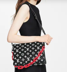 Louis Vuitton COUSSIN PM  M59398 black & white