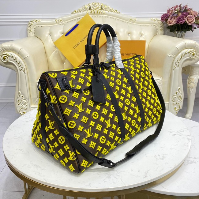 Louis Vuitton KEEPALL BANDOULIERE 50 M45069 yellow