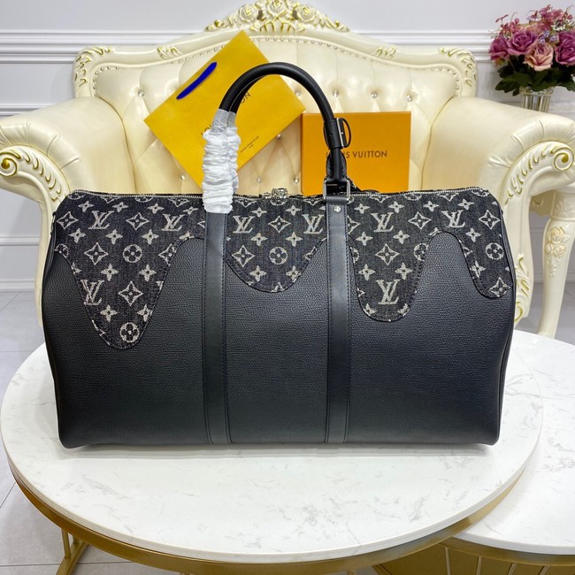Louis Vuitton KEEPALL BANDOULIERE 50 M45975 black
