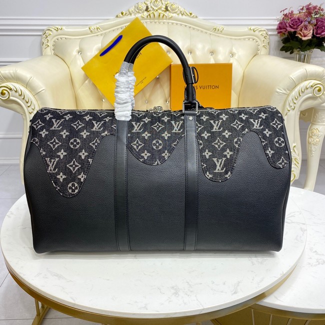 Louis Vuitton KEEPALL BANDOULIERE 50 M45975 black