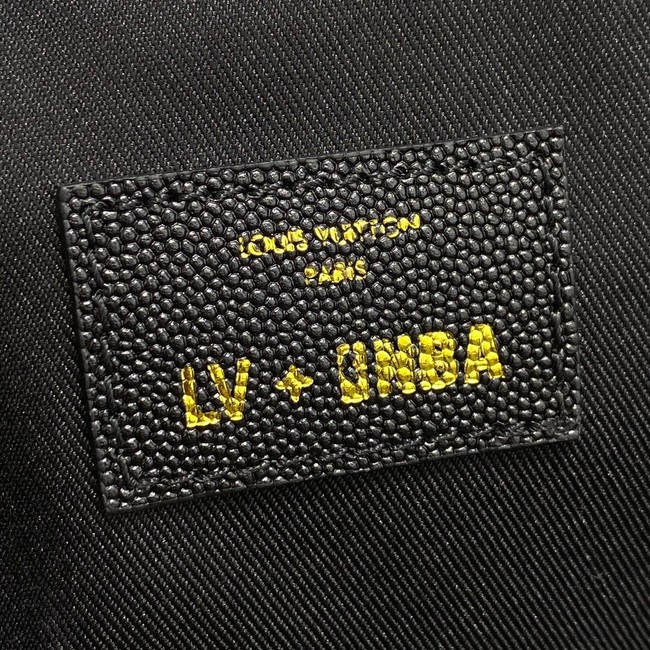 Louis Vuitton KEEPALL BANDOULIERE 55 M58516 black